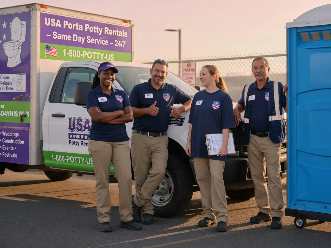 Porta Potty Rental company in Blue, AZ